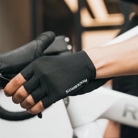 Fahrradhandschuhe – Halbfinger mit SBR‑Polsterung & rutschfester Handfläche