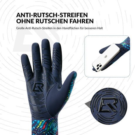 Fahrradhandschuhe Herbst & Winter – Vollfinger, elastisch & rutschfest