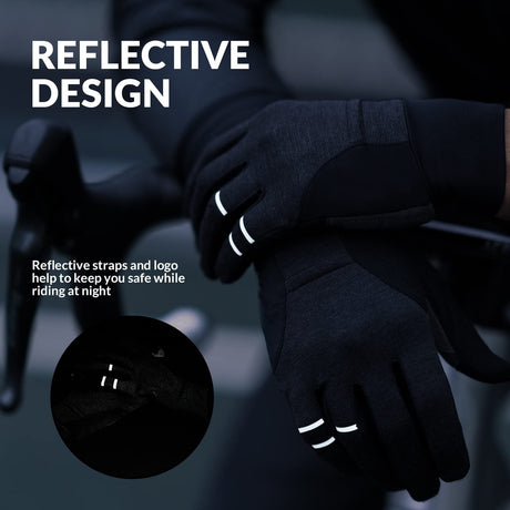 Fahrradhandschuhe Herren Damen – Winddichte Touchscreen Radsporthandschuhe
