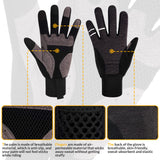 Fahrradhandschuhe Herren Damen – Winddichte Touchscreen Radsporthandschuhe