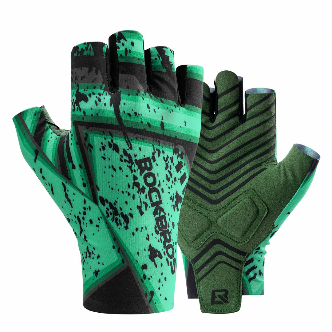 Fahrradhandschuhe Herren, Sommer Radhandschuhe Halbfinger – ROCKBROS-DE
