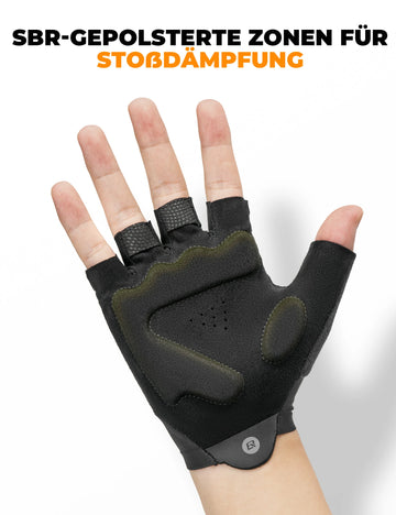 Fahrradhandschuhe Sommer Fingerlose, rutschfest & Atmungsaktiv, Sporth – ROCKBROS-DE