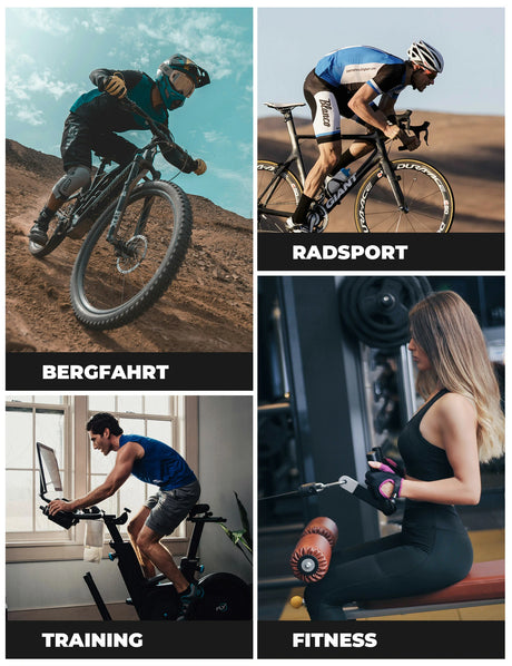 Fahrradhandschuhe Sommer Fingerlos – Rutschfest, atmungsaktiv & dämpfend
