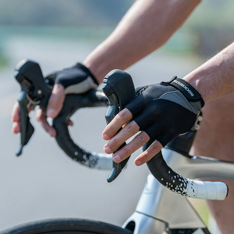 Fahrradhandschuhe Sommer – Atmungsaktive Halbfinger‑Handschuhe mit SBR‑Polsterung