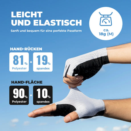 Fahrradhandschuhe Sommer – Rutschfest & atmungsaktiv