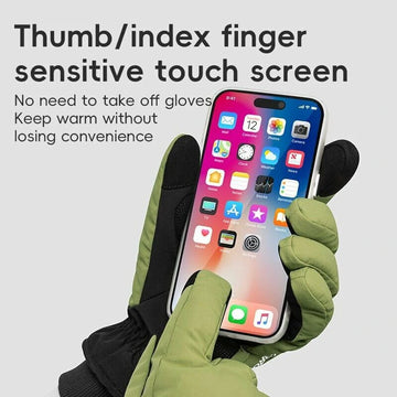 warme smartphone handschuhe Fahrradhandschuhe Warme Winddicht Handschuhe mit Touchfunktion – ROCKBROS-DE