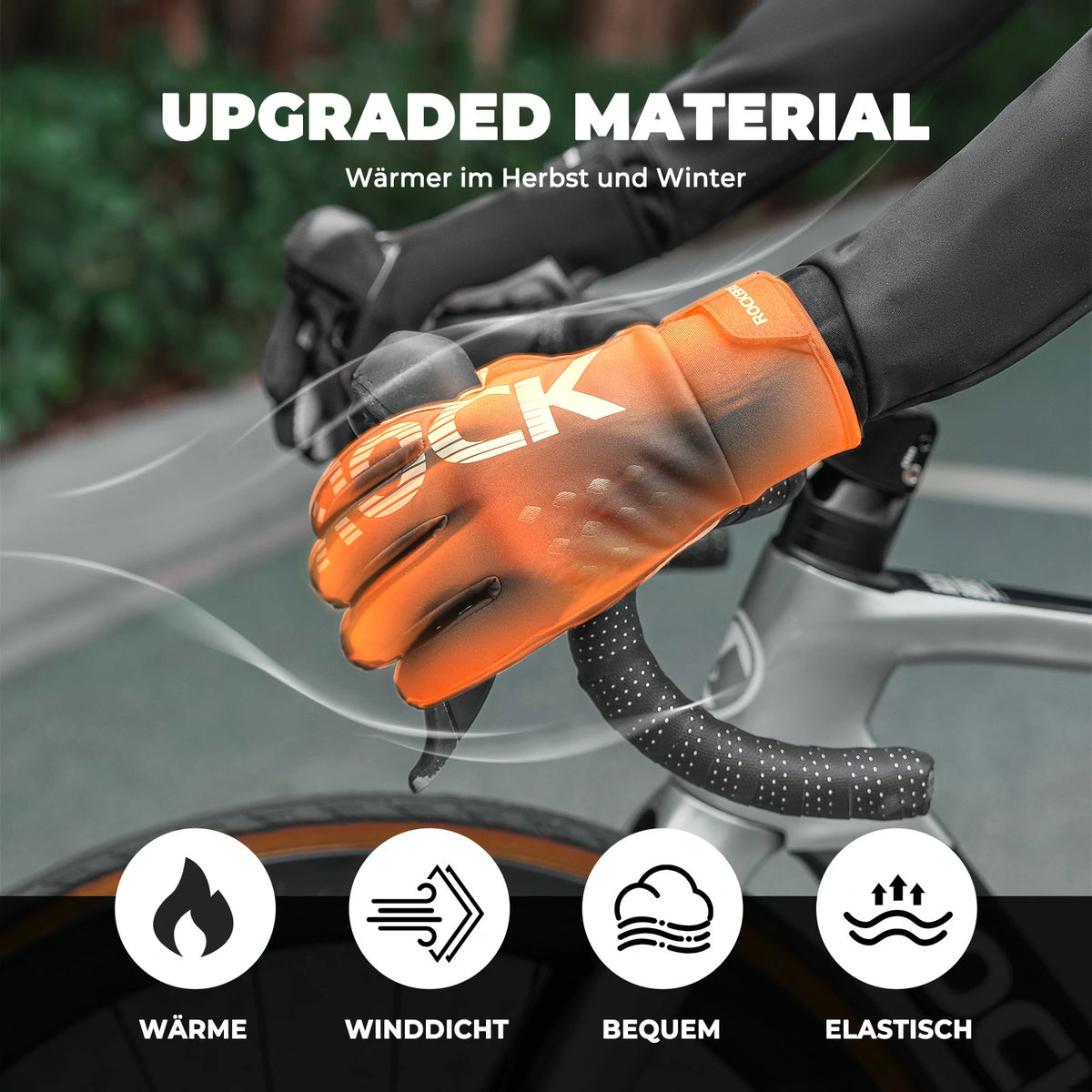 Fahrradhandschuhe Winter Thinsulate Warme Handschuhe Touchscreen –  ROCKBROS-DE