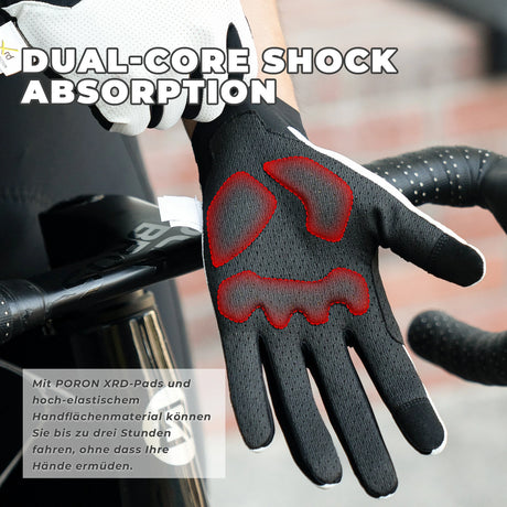 Fahrradhandschuhe – Stoßdämpfend, atmungsaktiv & Touchscreen‑kompatibel