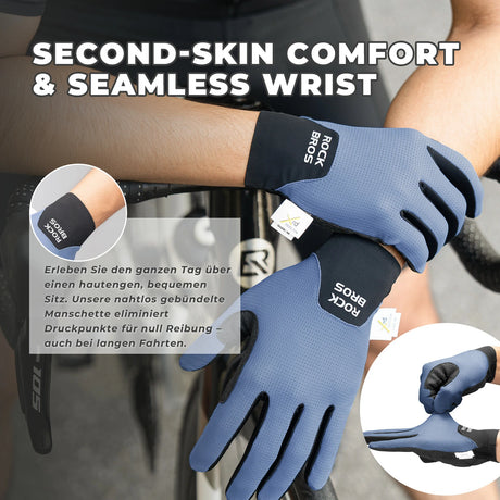 Fahrradhandschuhe – Stoßdämpfend, atmungsaktiv & Touchscreen‑kompatibel