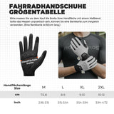 Fahrradhandschuhe – Stoßdämpfend, atmungsaktiv & Touchscreen‑kompatibel