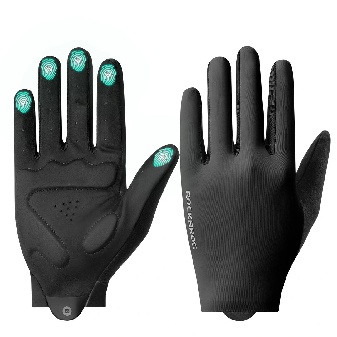 Fahrradhandschuhe – rutschfest & stoßabsorbierend mit SBR-Polster – ROCKBROS-DE