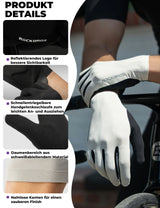 ROCKBROS Fahrradhandschuhe – Rutschfest & stoßabsorbierend, mit SBR‑Polster