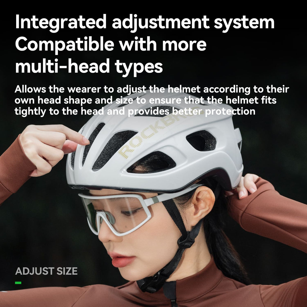 Fahrradhelm 58-62cm – Leichtgewicht 240g & Antibakteriell