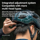 Fahrradhelm 58-62cm – Leichtgewicht 240g & Antibakteriell