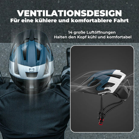 Fahrradhelm Einheitsgröße – Universelle Passform 56‑62 cm