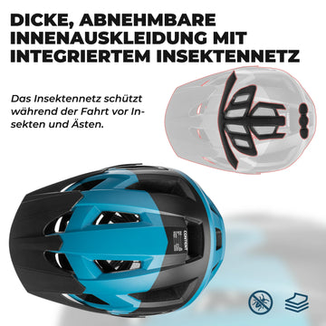 mückenschutz fahrradhelm Fahrradhelm Einheitsgröße 56-62 cm – ROCKBROS-DE