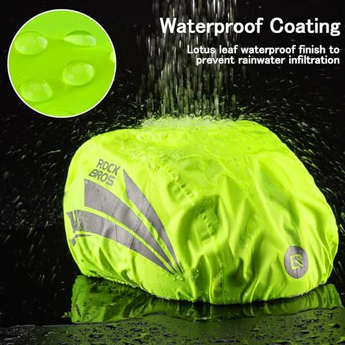 Fahrradhelm Regenschutz, Wasserdicht Winddicht