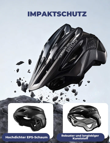 fahrradhelm verstellbar Bicycle Helmet with Ventilation System Adjustable & Lightweight – ROCKBROS-DE