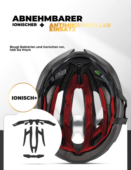 Fahrradhelm mit Verstärkungsrahmen 58-62cm