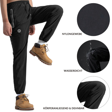 Herren Fahrrad‑Regenhose – Wasserdicht & Outdoor‑tauglich