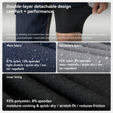 Fahrradhose Herren mit Integriertem Polster