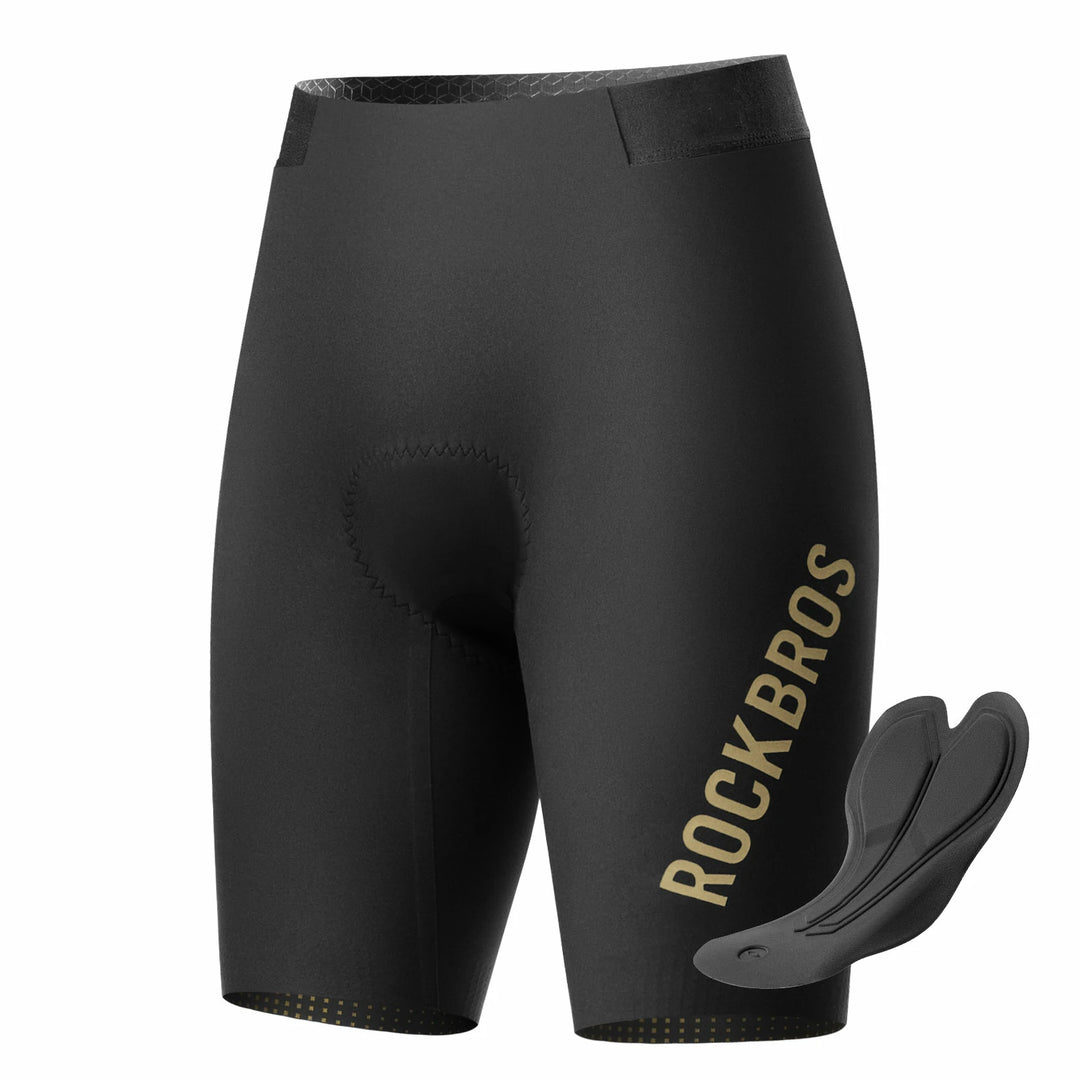 rennrad hose gepolstert Fahrradhose Kurz Gepolstert Herren, Nahtloses Einteiler Design Radlerhose –  ROCKBROS-DE