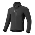 Fahrradjacke Herren Warm – Winddicht, Wasserabweisend & Reflektierend mit Fleece