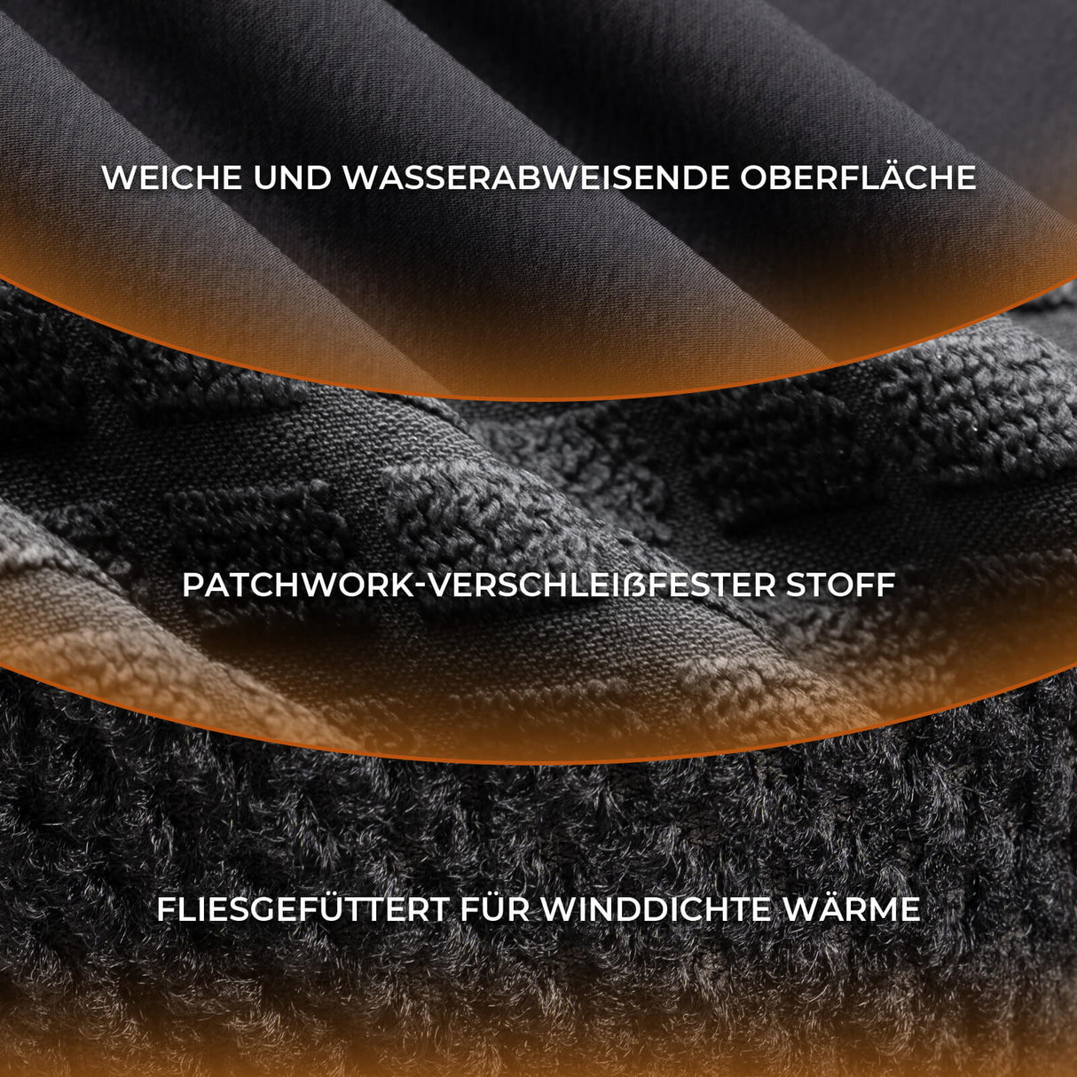 Fahrradjacke Herren Warm – Winddicht, Wasserabweisend & Reflektierend mit Fleece