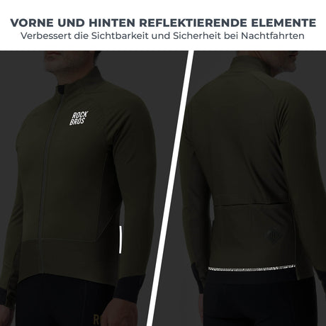 Fahrradjacke mit Reflexelementen – Atmungsaktiv & Praktisch
