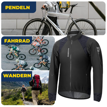rennrad jacke herren Fahrradjacke wasserdicht atmungsaktiv