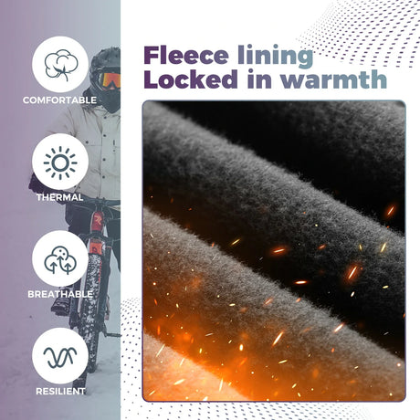 Fahrradkappe Winter – Warme Mütze für Radsport & Outdoor, Unisex, unter Helm