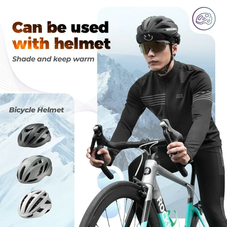 Fahrradkappe Winter – Warme Mütze für Radsport & Outdoor, Unisex, unter Helm