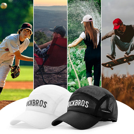 Fahrradkappe – Schnelltrocknend, Outdoor‑Sport‑Caps mit UV‑Schutz