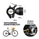 Fahrradklingel Mini 90dB – Kupferlegierung & Universalkompatibel