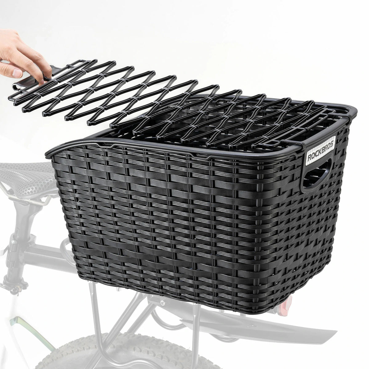 fahrradkorb fahrradtasche Hinten für Gepäckträger, mit ausziehbarem Deckel – ROCKBROS-DE google Package:GoMad + Young Passenger Kit Tipps und Tricks rund