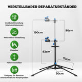 Fahrradmontageständer – Reparaturständer bis 30 kg Belastung