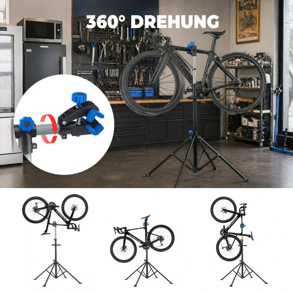 Fahrradmontageständer – Reparaturständer bis 30 kg Belastung