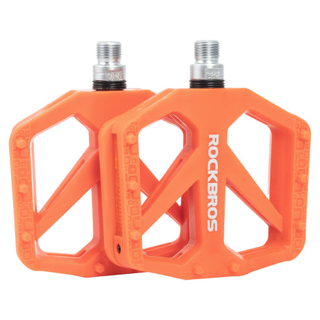 Fahrradpedale – Nylon‑Plattformpedale mit Reflektoren