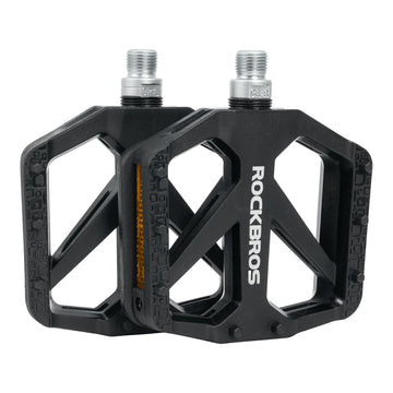 Fahrradpedale aus Nylon mit Reflektoren, rutschfeste Leichte Breite Pl – ROCKBROS-DE