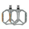 Fahrradpedale rutschfest – Aluminium Plattformpedale mit Reflektoren & Anti-Rutsch-Pins