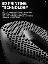 Fahrradsattel – 3D‑gedruckt, bequem & ultraleicht