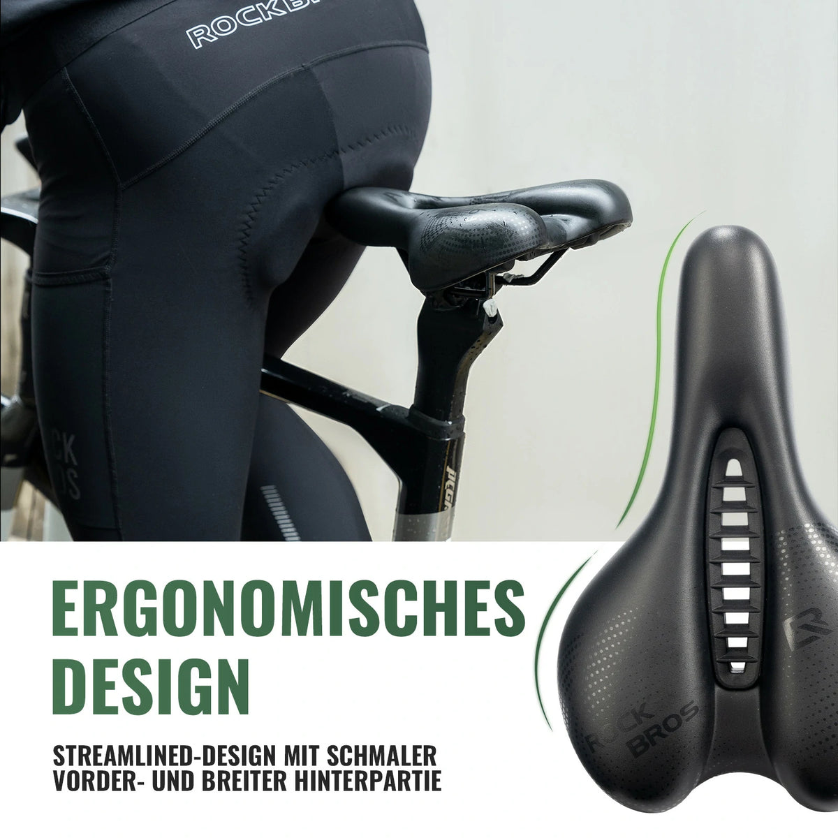 fahrradlenker rückenschonend Fahrradsattel Druckentlastend Ergonomisch mit Aussparung – ROCKBROS-DE Size:XS/SM Hauck Bike N Walk Accessories online