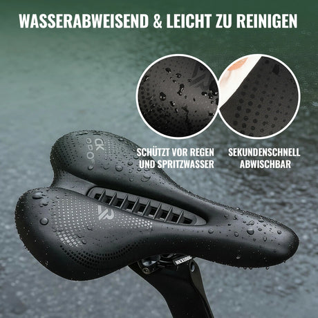 Fahrradsattel für Herren & Damen – Druckentlastend, ergonomisch mit Aussparung