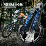 Fahrradsattel mit 5 cm Memory‑Foam – Atmungsaktiv, wasserdicht & 3 Typen