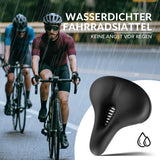 Fahrradsattel mit 5 cm Memory‑Foam – Atmungsaktiv, wasserdicht & 3 Typen