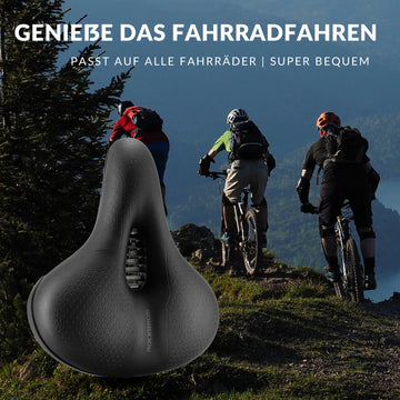 Fahrradsattel Fahrradsitz 5cm Memory Foam Atmungsaktiv Wasserdicht 3 T –  ROCKBROS-DE