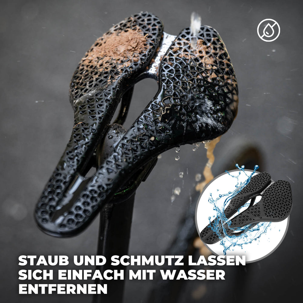 Fahrradsattel Wasserdicht Ergonomischer  für MTB, Gravel, E-Bikes