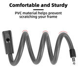 Fahrradschloss 110 cm/14,27 mm – Kabelschloss mit 2 Schlüsseln