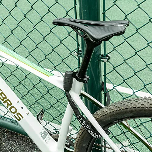 Fahrradschloss – 95 cm aus legiertem Stahl mit 2 Schlüsseln