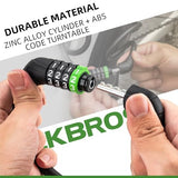 Fahrradschloss Zahlenschloss – Kabelschloss mit 4‑Stellen‑Code